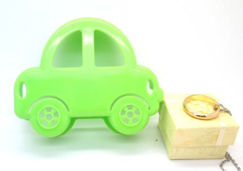 Cyqun(TM) Car Shaped Silicone Cake Mold Sandwich Mold Ice Mold Ice Maker (Green) N2