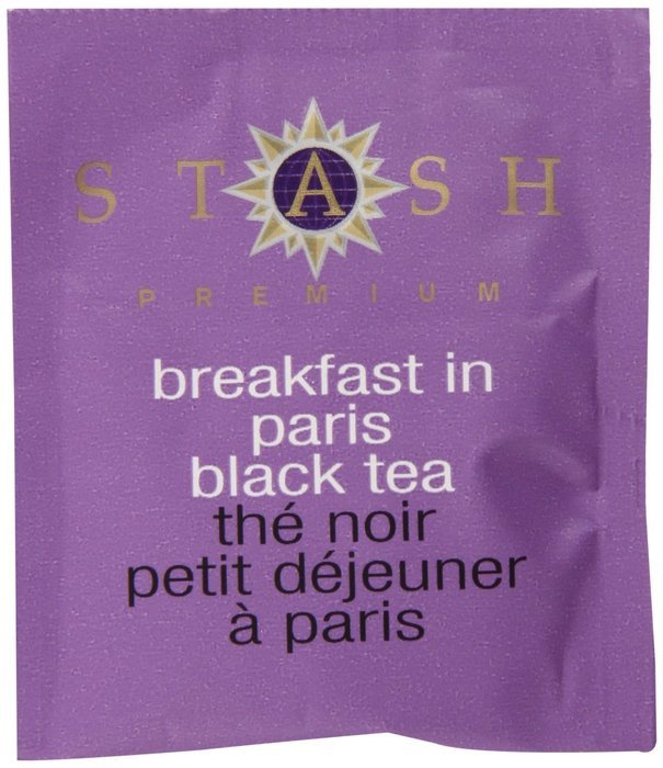 Stash Tea Teabags, Breakfast In Paris, 10 Count (Pack of 12)