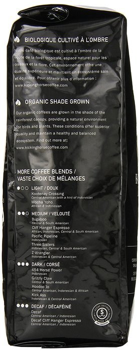 Kicking Horse Coffee, Whole Bean, 454 Horse Power, 2.2 Pound N19