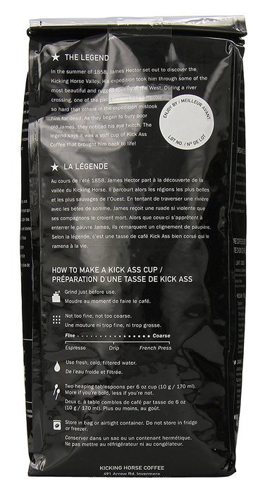 Kicking Horse Coffee, Whole Bean, 454 Horse Power, 2.2 Pound N22