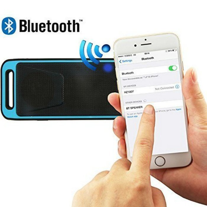 SKYLARKING Bluetooth Speaker - Surround Sound Wireless Speaker with Built-in Hands Free Mic- Works for Iphone,... N5