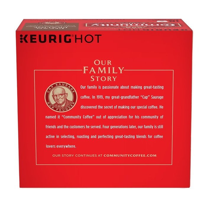 Community Coffee Pecan Praline, K-Cup for Keurig Brewers, 18 Count N3