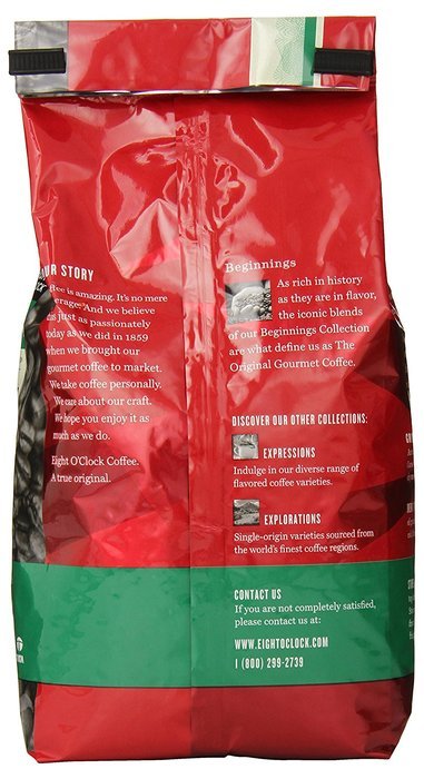 Eight O'Clock The Original Decaf Whole Bean Coffee, 24 Ounce N2