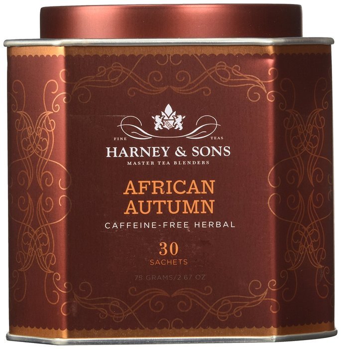 Harney & Sons African Autumn Caffeine Free Herbal Tea 30 Ct