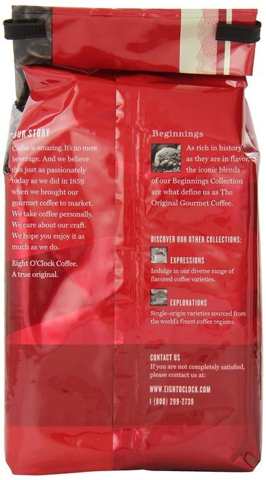 Eight O'Clock The Original Decaf Whole Bean Coffee, 24 Ounce N4