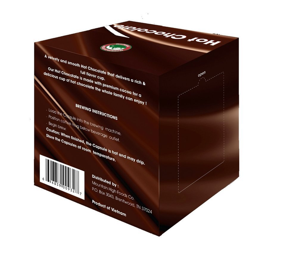 Hot Chocolate K Cups 60 COUNT - $0.42 cents/capsule (2.0 Compatible)