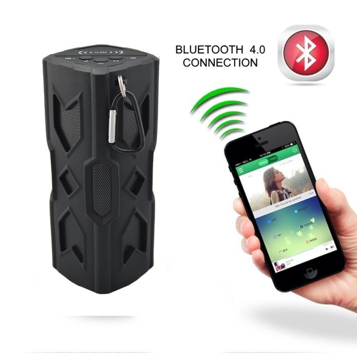 Wireless Speakers Bluetooth 4.0 by Acoustics Definition &reg; &ndash; Water Resistant/Portable/Shockproof & up to 10 Hours... N5