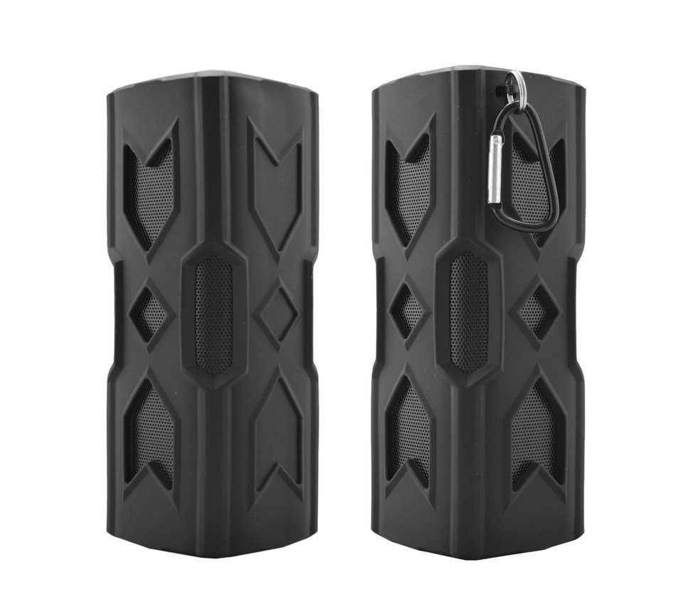 Wireless Speakers Bluetooth 4.0 by Acoustics Definition &reg; &ndash; Water Resistant/Portable/Shockproof & up to 10 Hours... N7