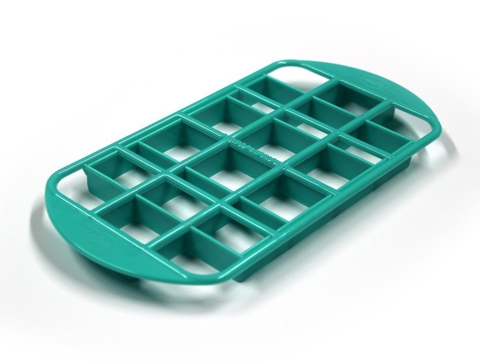 Mrs. Fields Mini Cuttables Square Shaped Cookie Cutter, Blue N3
