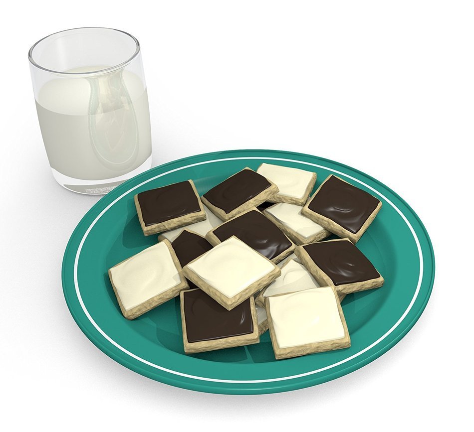 Mrs. Fields Mini Cuttables Square Shaped Cookie Cutter, Blue N4