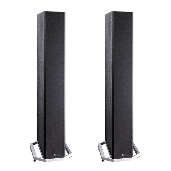 Definitive Technology BP9040 High Power Bipolar Tower Speaker with Integrated 8" Subwoofer - Pair (Black)