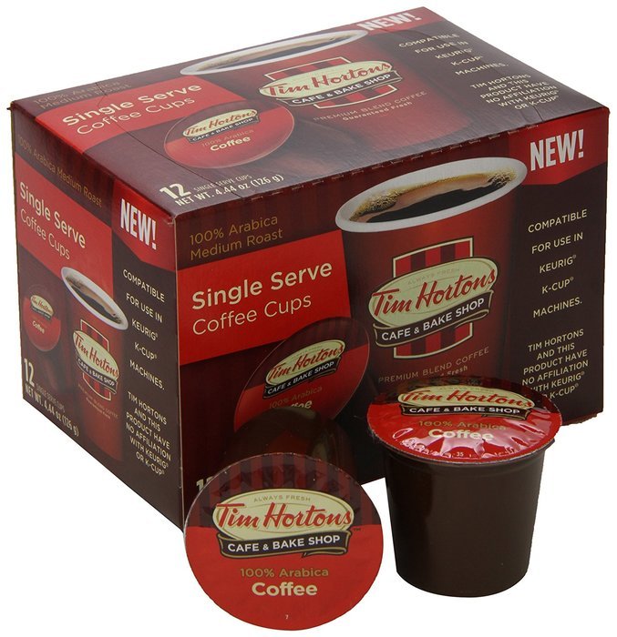 Tim Horton's Single Serve Coffee Cups, Original Blend, 24 Count N25