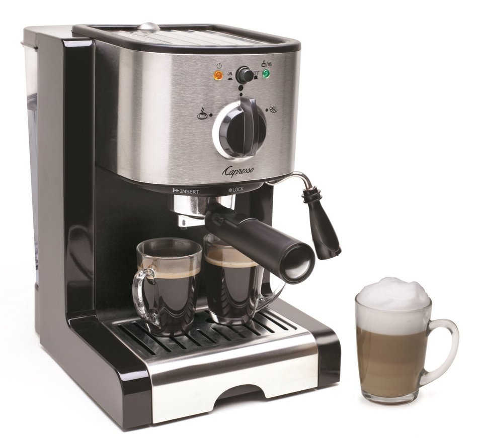 Capresso EC100 Pump Espresso and Cappuccino Machine N4