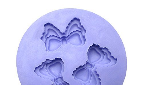 Mini Silicone Sugar, Fondant and Cake Mold, Bow Theme N3