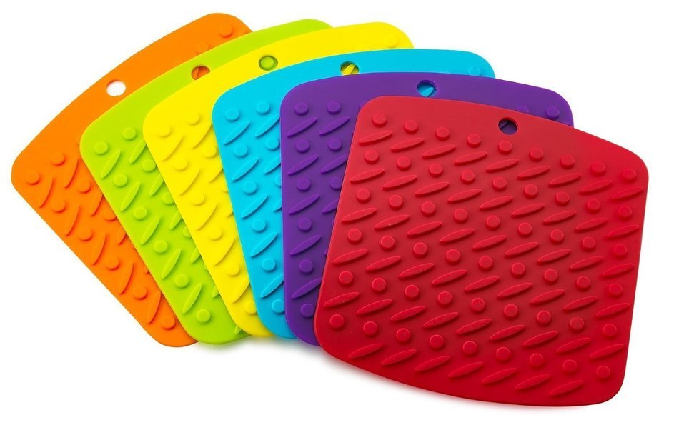 Silicone Baking Mat, Non-Stick Cooking Mat - 2 Pack (red+blue) 11.5X16.5 N7