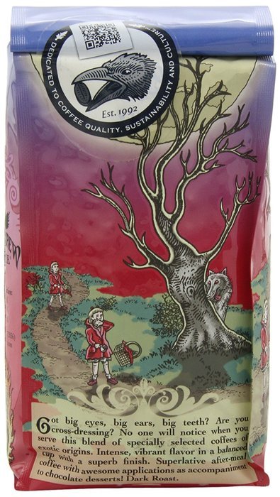 Raven's Brew Whole Bean Wicked Wolf Blend,Dark Roast 12-Ounce Bags (Pack of 2) N2