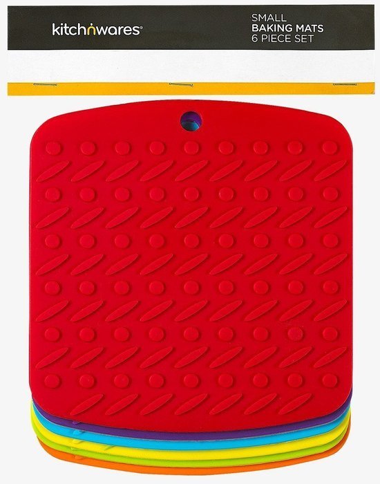 Silicone Baking Mat, Non-Stick Cooking Mat - 2 Pack (red+blue) 11.5X16.5 N8