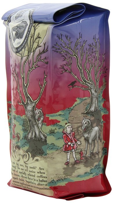 Raven's Brew Whole Bean Wicked Wolf Blend,Dark Roast 12-Ounce Bags (Pack of 2) N3