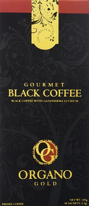 Gourmet Black Coffee With 100% Organic Ganoderma Lucidum (1 Box of 30 Sachets) N3
