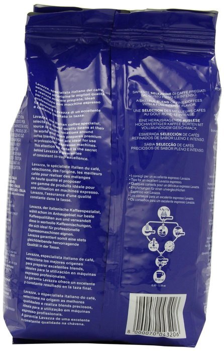 Lavazza Super Crema Espresso - Whole Bean Coffee, 2.2-Pound Bag (Packaging May Vary) N9