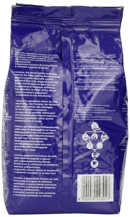 Lavazza Super Crema Espresso - Whole Bean Coffee, 2.2-Pound Bag (Packaging May Vary) N11