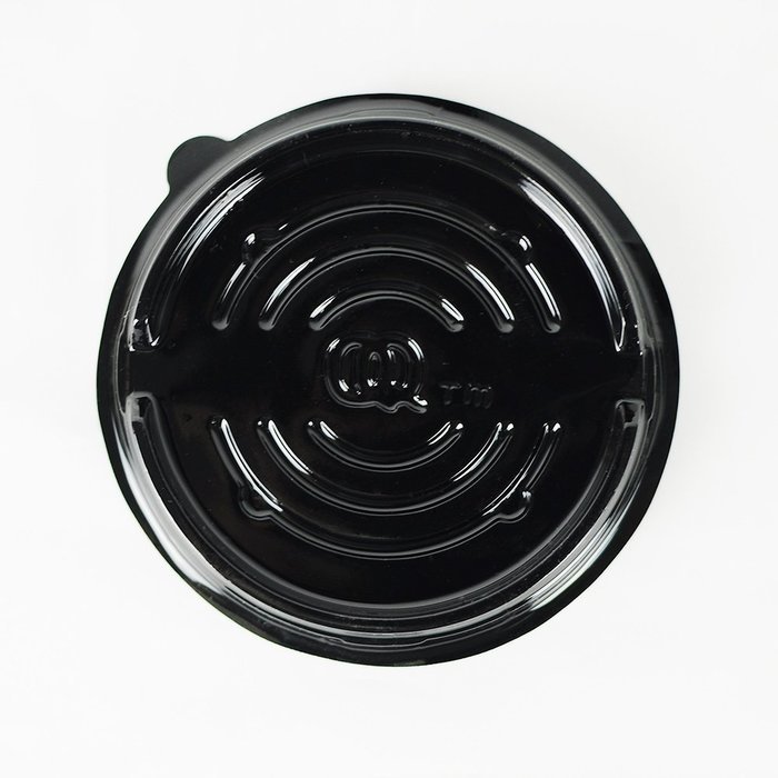 Clear & Black Cupcake/Muffin Container Box (100 PCS/Pack)