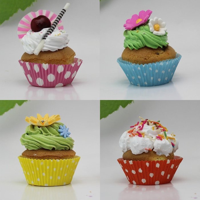 SophieBella 8 kinds Flower Muffin Liner Cupcake-Liner, 400 Count N28