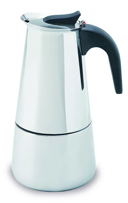 IMUSA USA Stainless Steel 4-Cup Coffeemaker, Silver