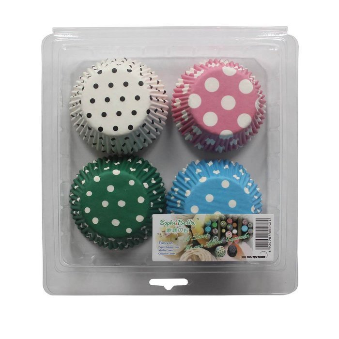 SophieBella 8 kinds Flower Muffin Liner Cupcake-Liner, 400 Count N30