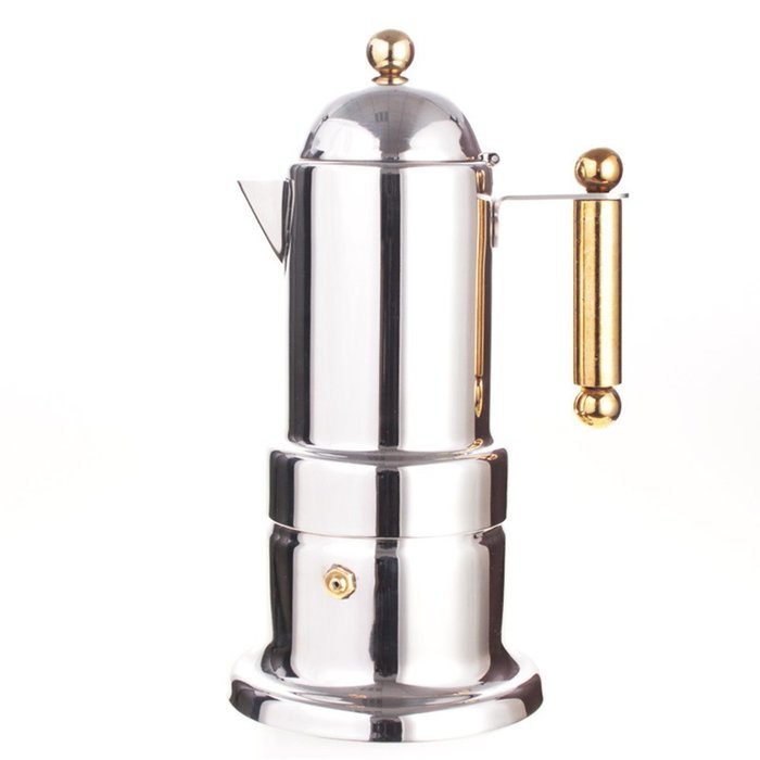 MyLifeUNIT Stovetop Espresso Maker - Moka Pot - 4 Cups / 200 ML N2