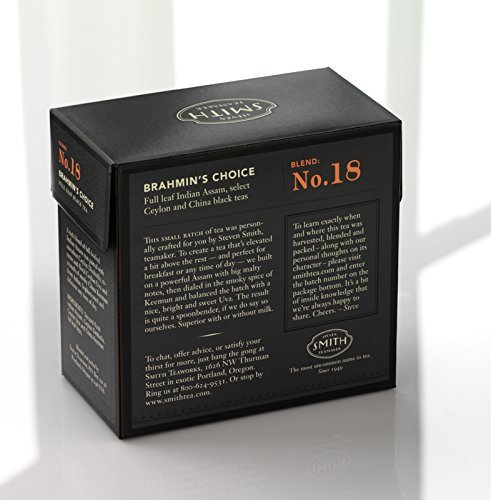 Smith Teamaker Brahmin Blend No. 18 full leaf blended black tea N3