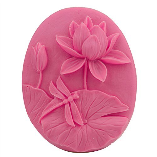 Let'S Diy Lotus Style Soap Silicone Mold Cake Decoration Mold Bakeware Cooking Tools Kitchen Accessories