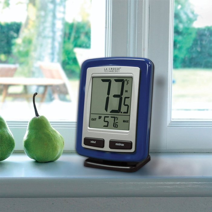 La Crosse Technology WS-9009B-IT Wireless Outdoor Temperature Station with MIN/MAX recorded values N4
