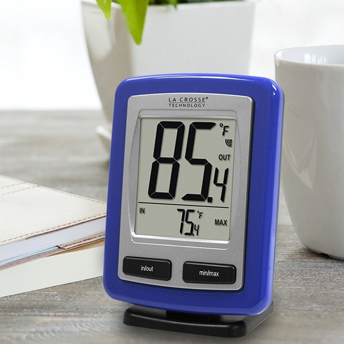 La Crosse Technology WS-9009B-IT Wireless Outdoor Temperature Station with MIN/MAX recorded values N5