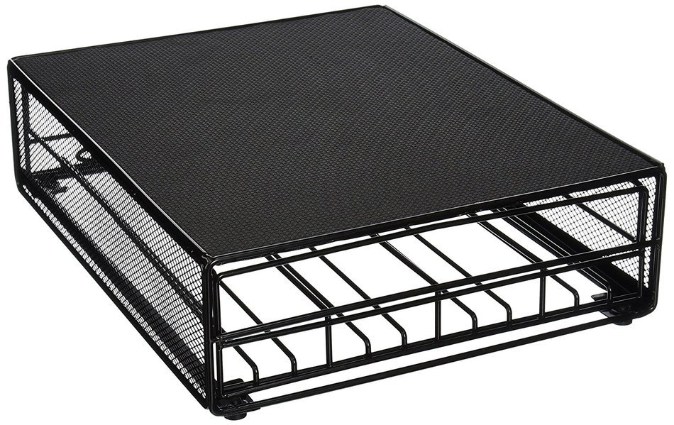 Southern Homewares Keurig Vue Cup Storage Drawer, Holds 36 Vue Pods, Black N2