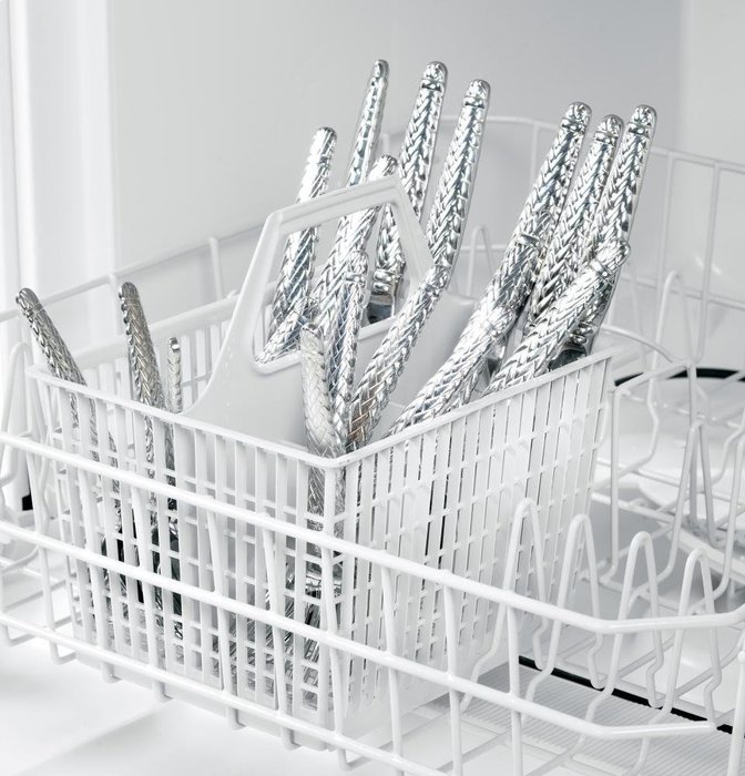 GE GSC3500DBB 25" Black Portable Full Console Dishwasher - Energy Star