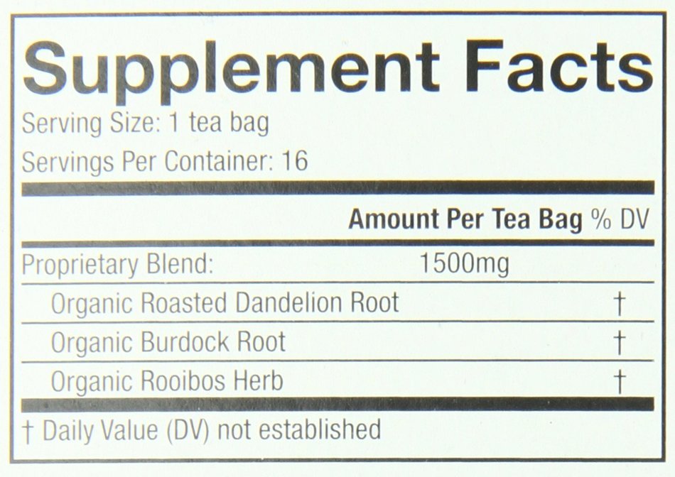 Choice Organic Teas Tea Bag, Simply Detox, 16 Count N16