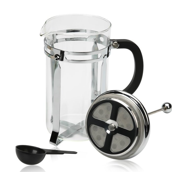UBLISS Stainless Steel Teapot,Coffee French Pressure Pot 1000ml N2