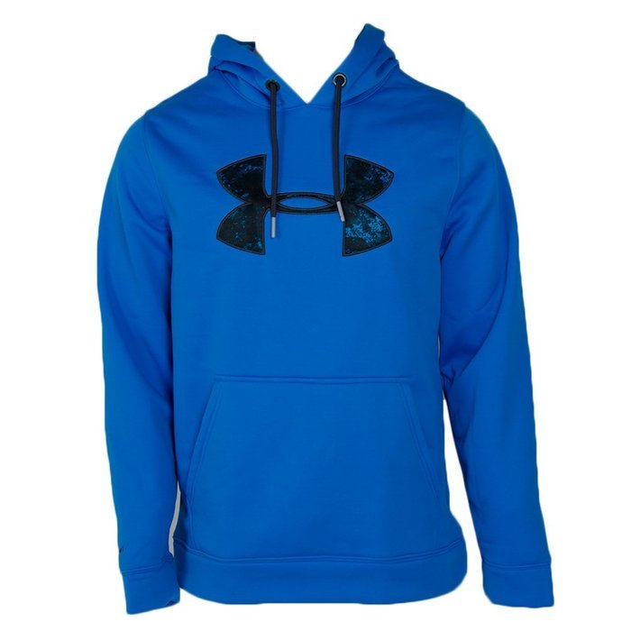 Under Armour Men's UA Storm MTN Big Logo Hoodie Small Steel