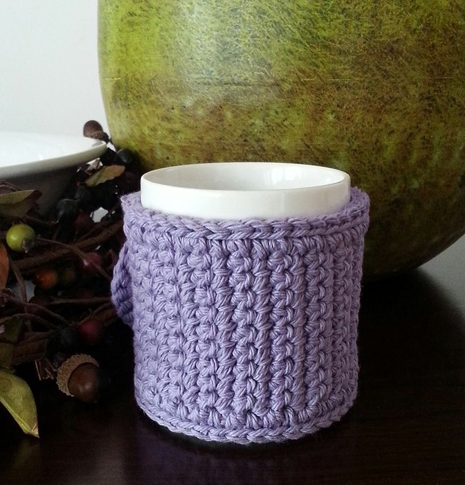 Reusable Coffee Mug Hug Lilac N4