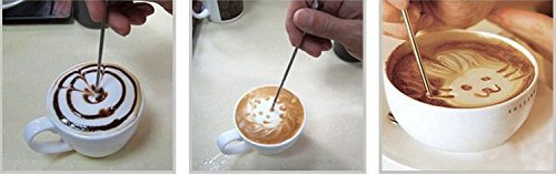 Efbock Barista Household Coffee Cappuccino Latte Espresso Steel Art Pen Stainless Tool 3pcs N3