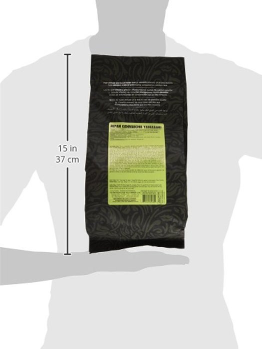 Metropolitan Tea 200 Count Pyramid Shaped Teabags, Japan Genmaicha Yamasaki N6
