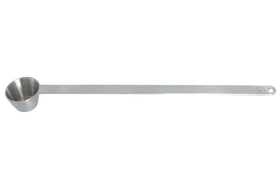 11.5" Extra Long Coffee Scoop - 1 Tablespoon - Premium Grade 18/8 Stainless Steel - Reaches Bottom of Coffee Bags