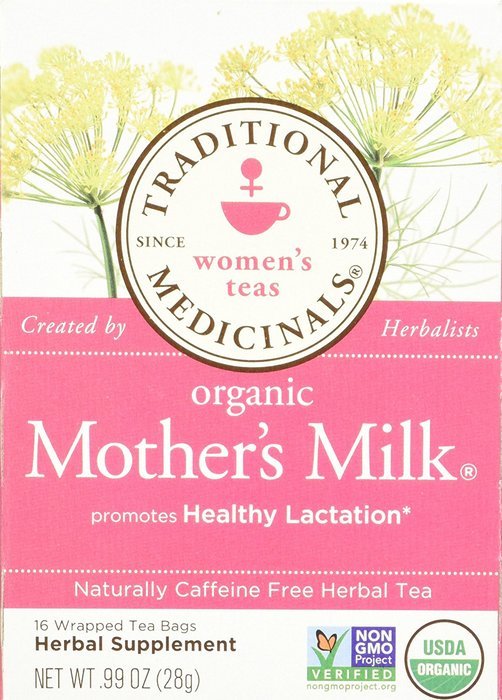 Traditional Medicinals Teas Organic Mother's Milk Tea Bags, 16 count - 3 Pack N10