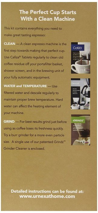 Urnex 1-2 Brew Home Espresso Machine Cleaning System N2