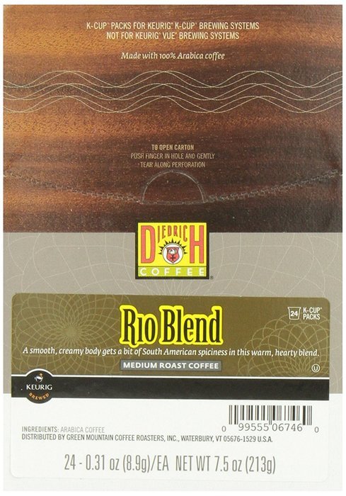Diedrich Coffee French Roast Blend Keurig K-Cups, 24-Count N5