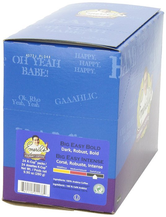 Emeril's Big Easy Bold Coffee K-Cup Portion Pack for Keurig Brewers, 24-Count N6