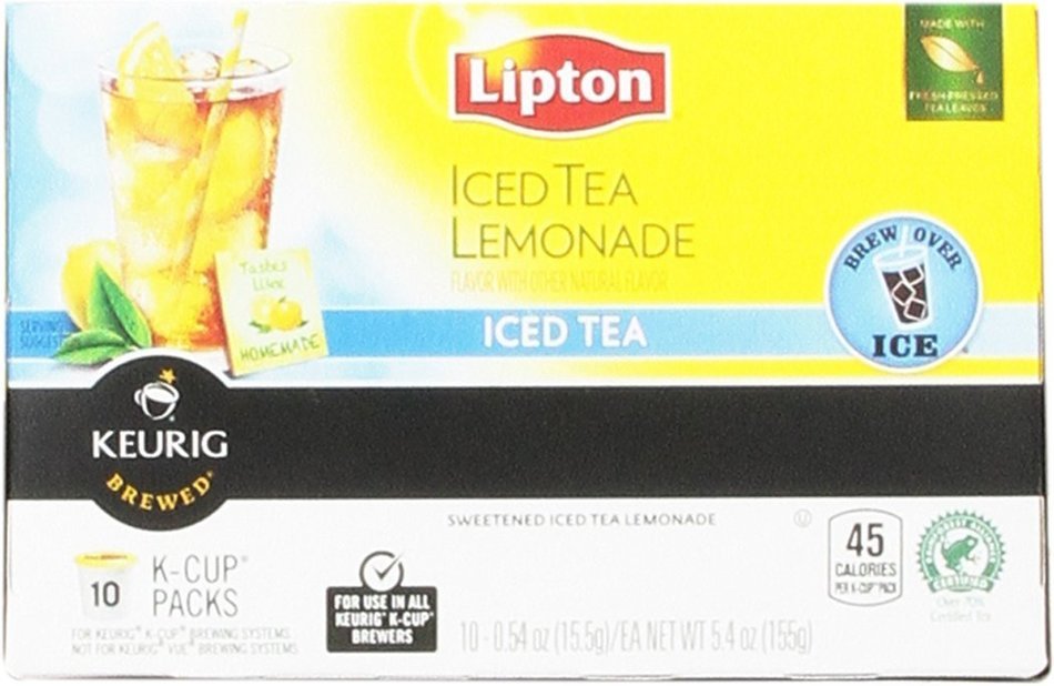 Lipton Iced Tea K Cups, Sweet 10 ct (Pack of 6) N6