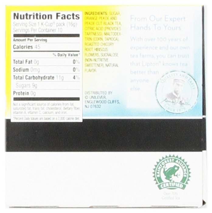 Lipton Iced Tea K Cups, Sweet 10 ct (Pack of 6) N7
