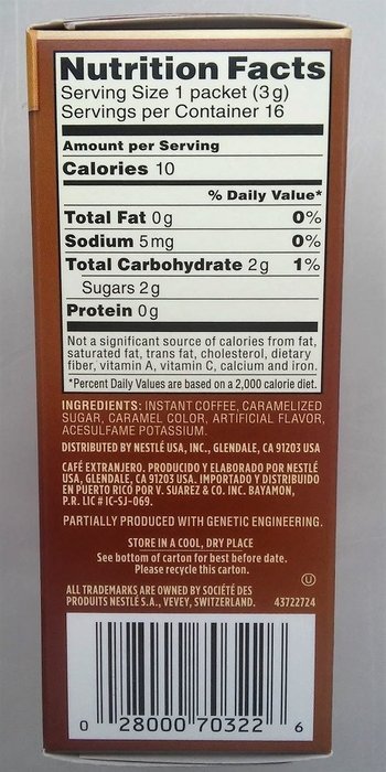 Nescafe Taster's Choice Instant Coffee Hazelnut, 16-Count Packet, (Pack of 2) N3